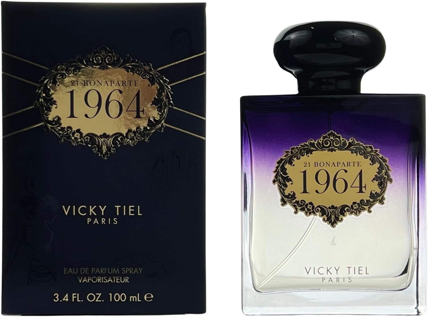 Vicky Tiel 21 Bonaparte 1964 Eau de Parfum Feminino 100ml